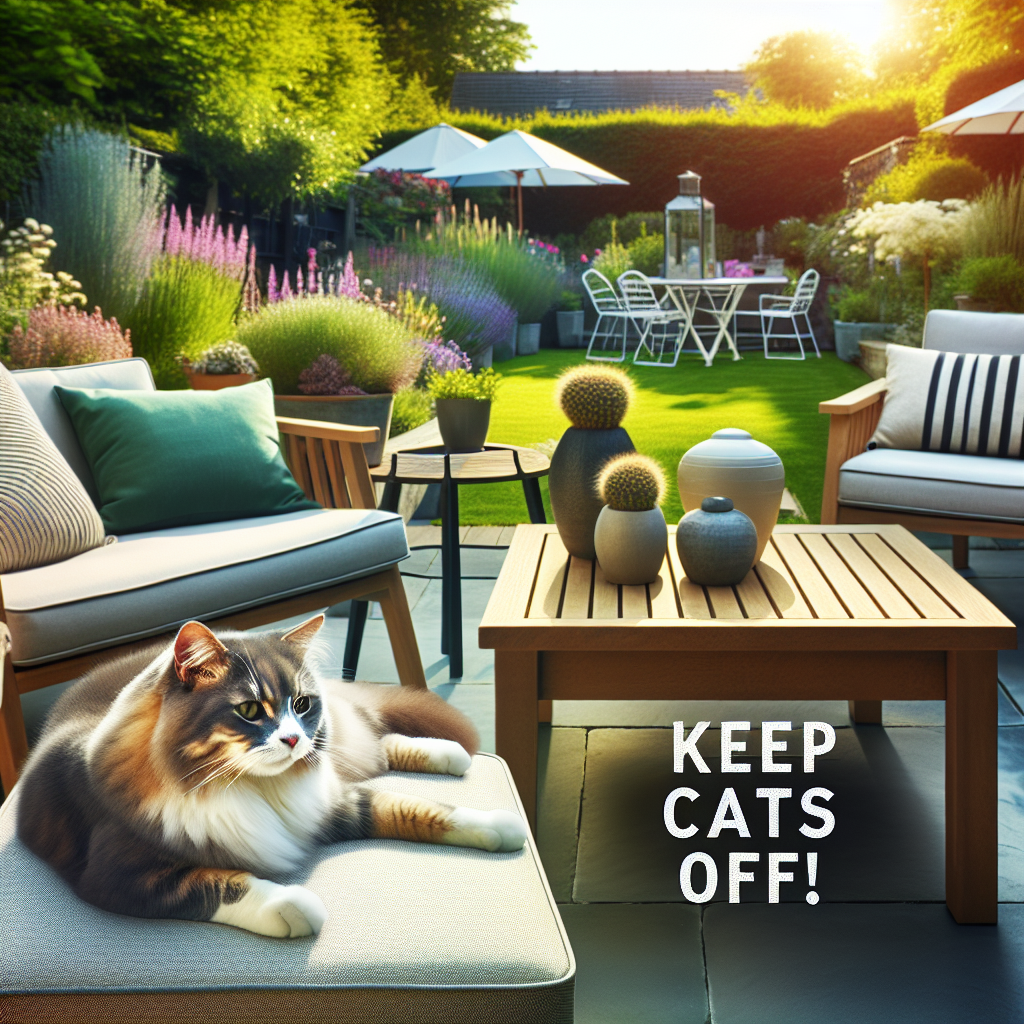 Keep Cats Off Outdoor Furniture