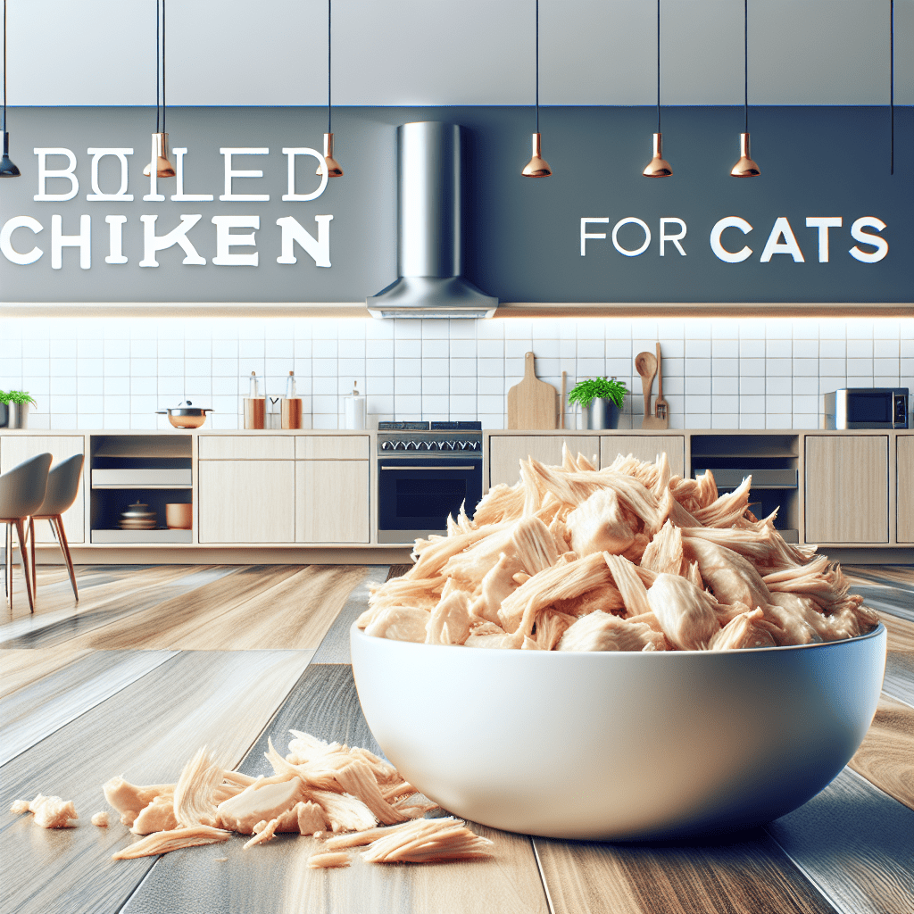 Boiled Chicken for Cats